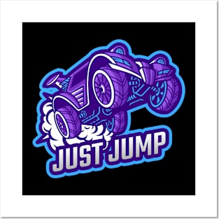 Just Jump - Cool Car Art and Drawing Posters and Art